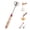1pcs, variant on Semi-Automatic Egg Beater Stainless Steel Hand Push Whisk,Detachable Manual Press Rotary Egg Whisk,for Cooking Baking Mixing Frothing Kitchen Tool