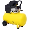 thumbnail image 6 of Olurrisa 4.5HP Portable 13 Gallons Oil-Lubricated Air Compressor Tank Ultra Quiet Horizontal Tank Adjustable Pressure with Built-in Wheel, 6 of 9