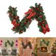 thumbnail image 5 of Guirnalda de Navidad Macarena Decoración de Año Nuevo Vid artificial con luces Rojo, 5 of 6