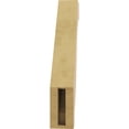 thumbnail image 4 of Ekena Millwork 3"W x 14"D x 18"H Baker Rough Cedar Woodgrain TimberThane Knee Brace, Primed, 4 of 6