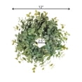 thumbnail image 3 of Sullivans Artificial Ecalyptus Accent Wreath 12"H Brown, 3 of 3
