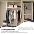 thumbnail image 4 of MasteelfCA 1 Pce Étagère de Rangement pour Garde-Robe Support de Vêtements Polyvalent, 4 of 8