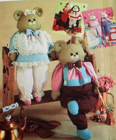 simplicity teddy bear pattern
