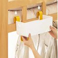 thumbnail image 3 of Estante de almacenamiento junto a la cama, estante para litera, estante colgante junto a la cama, estante de almacenamiento para dormitorio, litera universitaria, estante de cabecera de plástico para, 3 of 4