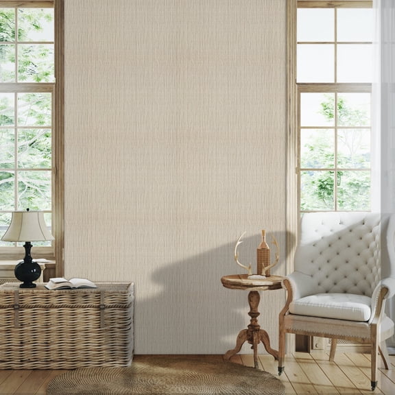 Abyssaly Textured Peel and Stick Wallpaper 17.3" x 393" Vinyl Grass Cloth Contact Paper Texture Self Adhesive Removable for Home Decoration