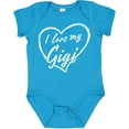 thumbnail image 3 of Inktastic I Love My Gigi in White Chalk Heart Boys or Girls Baby Bodysuit, 3 of 5