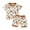 Orange, variant on Toddler Clothes for Boys Baby Summer Set Kids Unisex Cow Printed Short Sleeve Basketball 18-24 Months 2t 3t 4t 5t 6t Outfit T-Shirt Tops & Shorts Sets 2-Piece