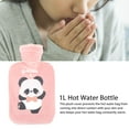 thumbnail image 3 of 1000ml Anti Explosive PVC Plush Hot Water Bag For Muscle Pain & Cramps - Reusable, Leak Proof With Soft Cover Design, 3 of 8