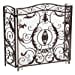 thumbnail image 3 of Christopher Knight Home Écran de Cheminée Waterbury, Fleur d'Or sur Noir, 3 of 10