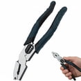 thumbnail image 2 of Multi-function Cutting Pliers, 9-in-1 Multi-Functional Pliers Nail Puller/Wire Cutter/Stripper/Crimper for Home Repair (1pcs), 2 of 9