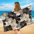 thumbnail image 7 of FOR U DESIGNS Hibiscus Print Car Seat Towel Covers for Dog Pet Washable Car Towel Cover with Storage Bag Absorbent Microfiber Towel for Workout Outdoor Sport Activities, 7 of 7