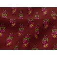 thumbnail image 4 of oneOone Viscose Jersey Fabric Leaves|Floral & Paisley Block Print Fabric By Yard 60 Inch Wide, 4 of 5