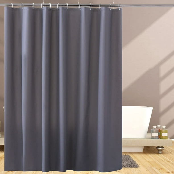 Wide Bathroom Curtains Waterproof, Matelasse Shower Curtain Extra Long