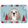 thumbnail image 1 of Winter Holiday Cocker Spaniel Kitchen & Bath Mat, 20 x 30, 1 of 1