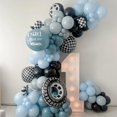 thumbnail image 4 of Globos Hazyore Cars de 30 cm para decoración de fiesta de cumpleaños, 6 unidades, 4 of 7