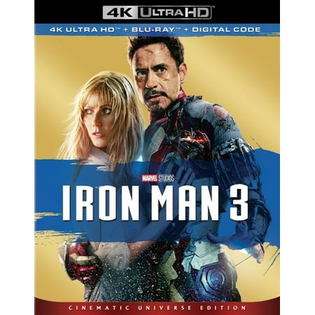 Iron Man 3 (4K Ultra HD + Blu-ray + Digital)
