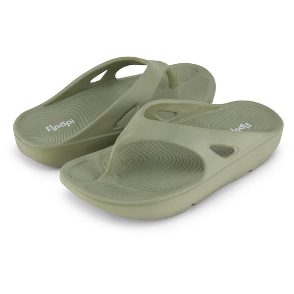 Floopi Womens Sandals LightWeight Thong Sandal for Women Ladies Sport Sandal with Arch Support, Waterproof Beach Flip Flops for Women