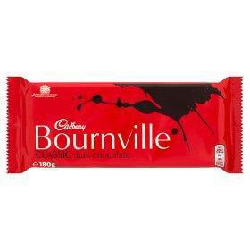 Original Cadbury Bournville Classic Dark Chocolate Bar Imported From England UK The Best Of British (Worlds Best Chocolate Bar)
