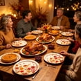 thumbnail image 5 of Gqtwoy 20Pcs Thanksgiving Paper Plates, Disposable Tableware, Festive Pumpkin and Maple Leaves Patterns, Perfect for Fall Harvest Party Celebrations, Eco-Friendly and Convenient for Gatherings, 5 of 6