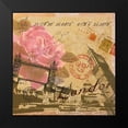 thumbnail image 2 of Latitude and Longitude Travel to London 20x20 Black Modern Framed Museum Art Print Titled - Art Licensing Studio, 2 of 5