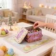 thumbnail image 6 of Easter Decorations, Easter Gift Boxes，Metal Tin Box With Handle For Candy Storage Featuring Iron Material And Moisture Resistant Lid, 6 of 9