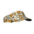thumbnail image 2 of Easygdp Giraffes Head Stretchy Visor - Unisex Visor Hat for Men and Women, UPF 50 Sun Protection Visor, Ultra-Light, 2 of 8