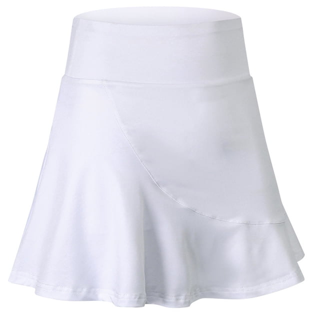 Fridja Women Loose Fake Two-piece Anti-peeping Quick-drying Running Fitness Skirt