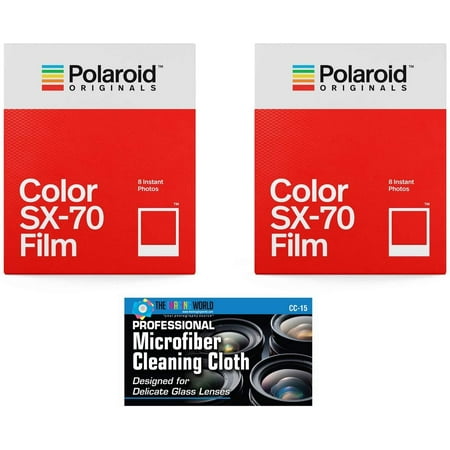 Image of Impossible/Polaroid Color Glossy Film for Polaroid SX70 Cameras - 2 Pack