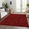 thumbnail image 6 of Addison Rugs Mayfield Premium Machine Washable Transitional Geometric Red Rectangle Rug, 10' x 14', 6 of 6