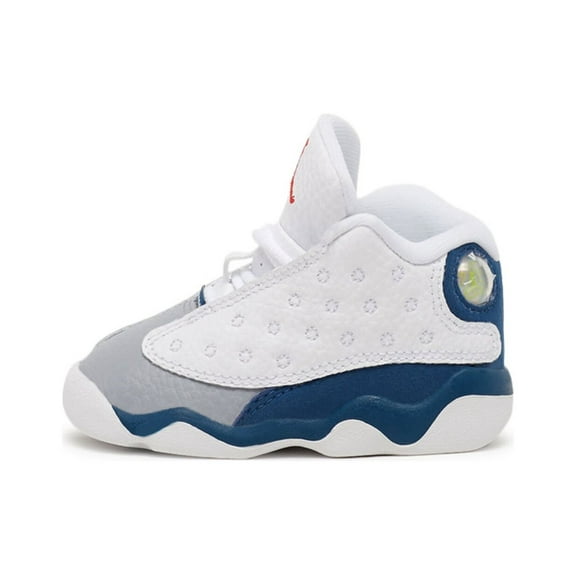 Toddler's Jordan 13 Retro "French Blue" Wht/Fire Red-Frnch Blue (DJ3004 164) - 10