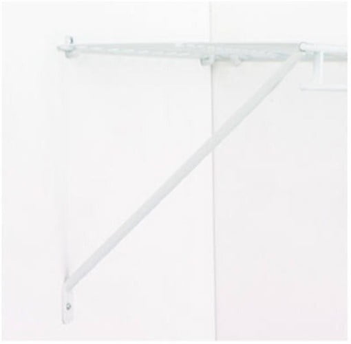 2177500-1 Each 12-Pack ClosetMaid 12 In White Shelving Support Bracket 