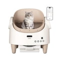 thumbnail image 2 of Automatic Self-Cleaning Cat Litter Box – Open-Top Design, 15-Layer Safety Protection, Adjustable Entry Height, Smart APP, Odor Control, High-Capacity Waste Bin – For Multi-Cat Households, 2 of 13