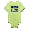 thumbnail image 1 of CafePress - Hello My Name Is Ethan - Infant Creeper - Baby Light Bodysuit, 1 of 1