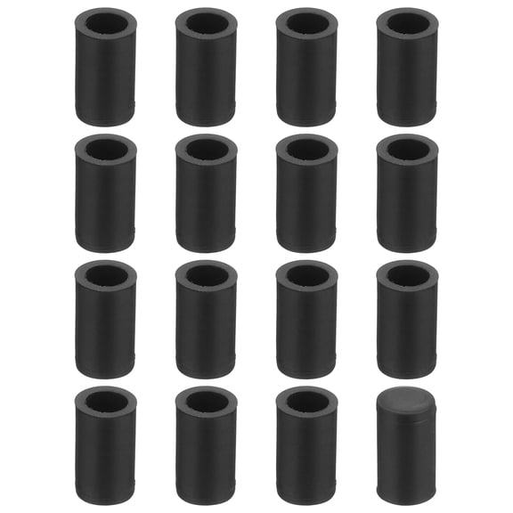 Uxcell 58Pack Chair Leg Caps, 5mm (1/5 Inch) Non-Marking Chair Leg Tips Non-Slip Chair Leg Floor Protectors, Black