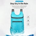 thumbnail image 6 of Compact Foldable Outdoor Backpack, Ultra Light Travel Day Bag Water Resistant Packable Rucksack for Hiking Camping Commuting Emergency Use, Yellow Multiple Colors, 6 of 8