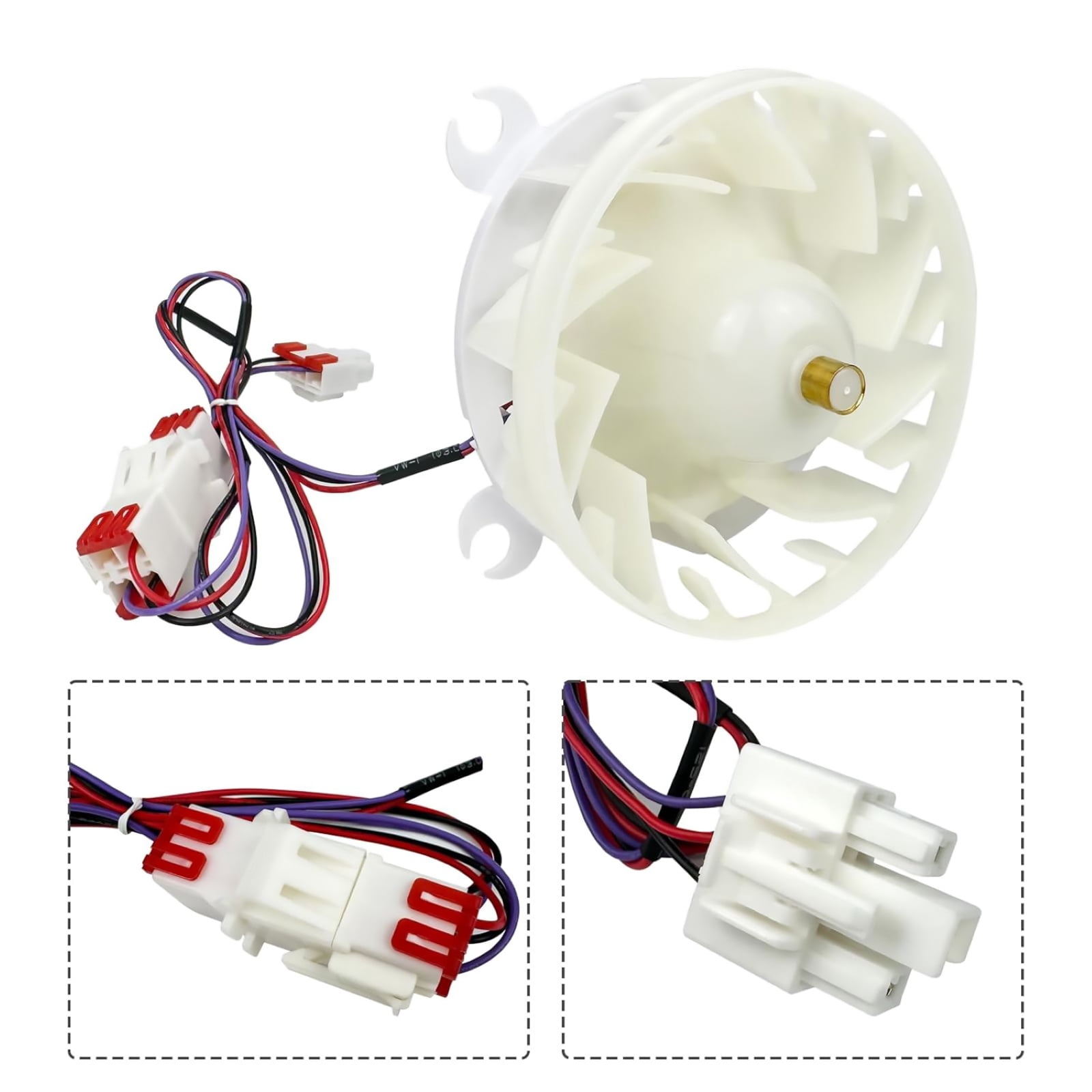 Refrigerator Fan Motor EAU64824401 Quality Replacement for LG and Kenmore Models, Ensures Efficient Cooling Motor