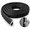 Black, variant on GIXUSIL 1 Roll Window Draft Stopper Polyurethane 19.7ft V Shape Self Adhesive Weather Strip for Cold Air Block Black
