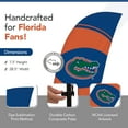 thumbnail image 2 of Florida Gators 7.5' College Sports Printed Feather Flag with Spike Base - NCAA Licensed - Super Polyester - School Banner (Orange, Blue), 2 of 5