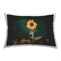 Stupell Industries Country Sunflower Bloom Decorative Printed Throw Pillow, 14 x 20