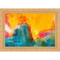 thumbnail image 3 of 24x16 Natural Modern Bamboo Picture Frame - UV Acrylic, Foam Board Backing, Hanging Hardware, 3 of 9