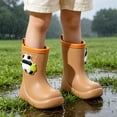thumbnail image 2 of LIIPEE Boys Girls Rain Boots Kids Unisex Cartoon Outdoor Fashion Waterproof Shoes Wet Weather Cute Comfortable Soft Daily Non- Outsole Footwear,2.5-3 Years, 2 of 7
