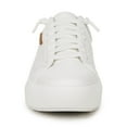 thumbnail image 4 of Dr. Scholl's Time Off Go Women's Platform Sneakers Color: White Size: 6, 4 of 9