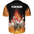 thumbnail image 3 of Mostprints Personalized Bowling Baseball Jersey Custom Bowling Shirts Bowling Gift Bowling Jersey Bowling Shirt Men Womens (S), 3 of 4