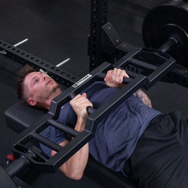 Titan Fitness Rackable Multi-Grip Camber Olympic Barbell, 1000 Lb photo 3