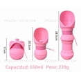 thumbnail image 2 of Taza De Agua Para Mascotas Botella De Agua Plegable Portátil Xtellar rosa, 2 of 4