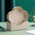 thumbnail image 4 of shyuyusa 5pcs Dining Plate Set with Base, Household Desktop Food Storage Tray, 4 of 6