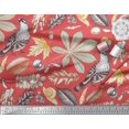 thumbnail image 3 of Soimoi Poly Georgette Fabric Bird & Leaves Fabric Prints By Yard 42 Inch Wide, 3 of 3