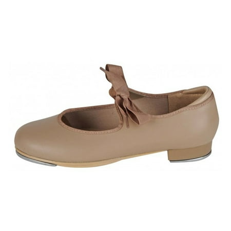 

Danshuz Girl s Value Comfort Tap Shoes Tan Synthetic 8.5 Child M