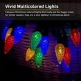 thumbnail image 4 of Guirnalda de luces solares navideñas SMATOLS 50 LED C6 multicolor, 4 of 6