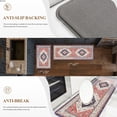 thumbnail image 3 of Kitchen Rugs Runner Set 2, Yamaziot Anti Fatigue Kitchen Standing Mat for Floor, Boho Memory Foam Non Slip Rugs and Runners, Waterproof Laundry Sink Rug, 18"x30" + 18"x48", 3 of 7